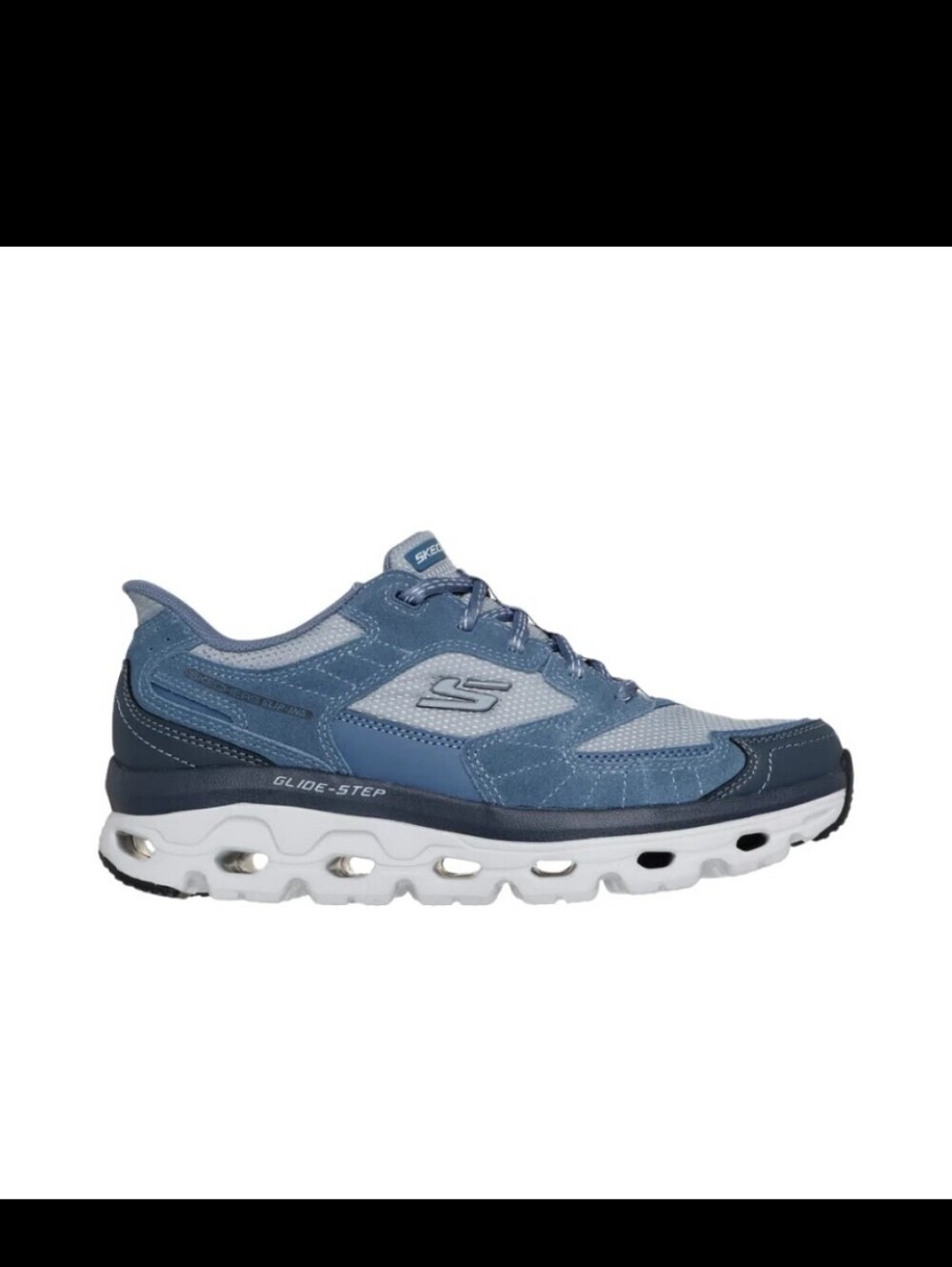 Skechers Slip-Ins: Glide-Step Sole - Carpenter Ridge Sneaker Light Blue - Picture 6 of 8